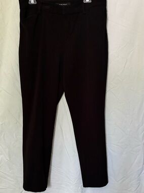 Nine West Black Straight-Leg Trousers